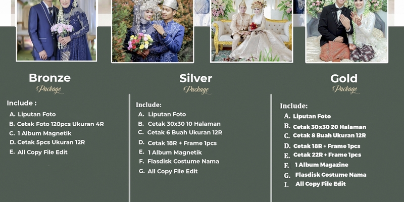 Paket Foto Weding Alnan Visuall